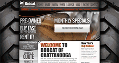 Desktop Screenshot of bobcatofchattanooga.com